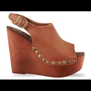 Jeffrey Campbell Snick Platform Wedge 9M Like New